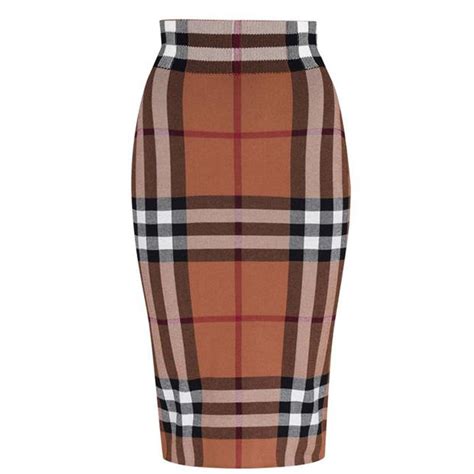 burberry wool pencil skirt|burberry runway skirts.